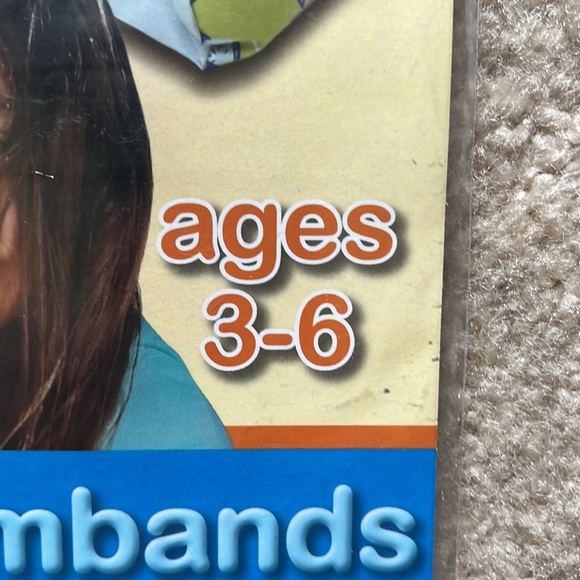 NWT Inflatable arm bands, mermaid theme - Picture 4 of 6